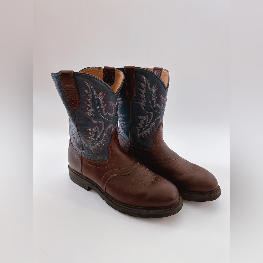 Ariat Sierra Saddle Vamp Work Boots